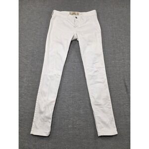 Hollister Super Skinny Jeans White Women's Size‎ 1S W25 L29